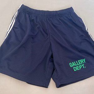 Gallery Dept. Mens Dark Blue Elastic Waist Venice Court Basketball Shorts Size S